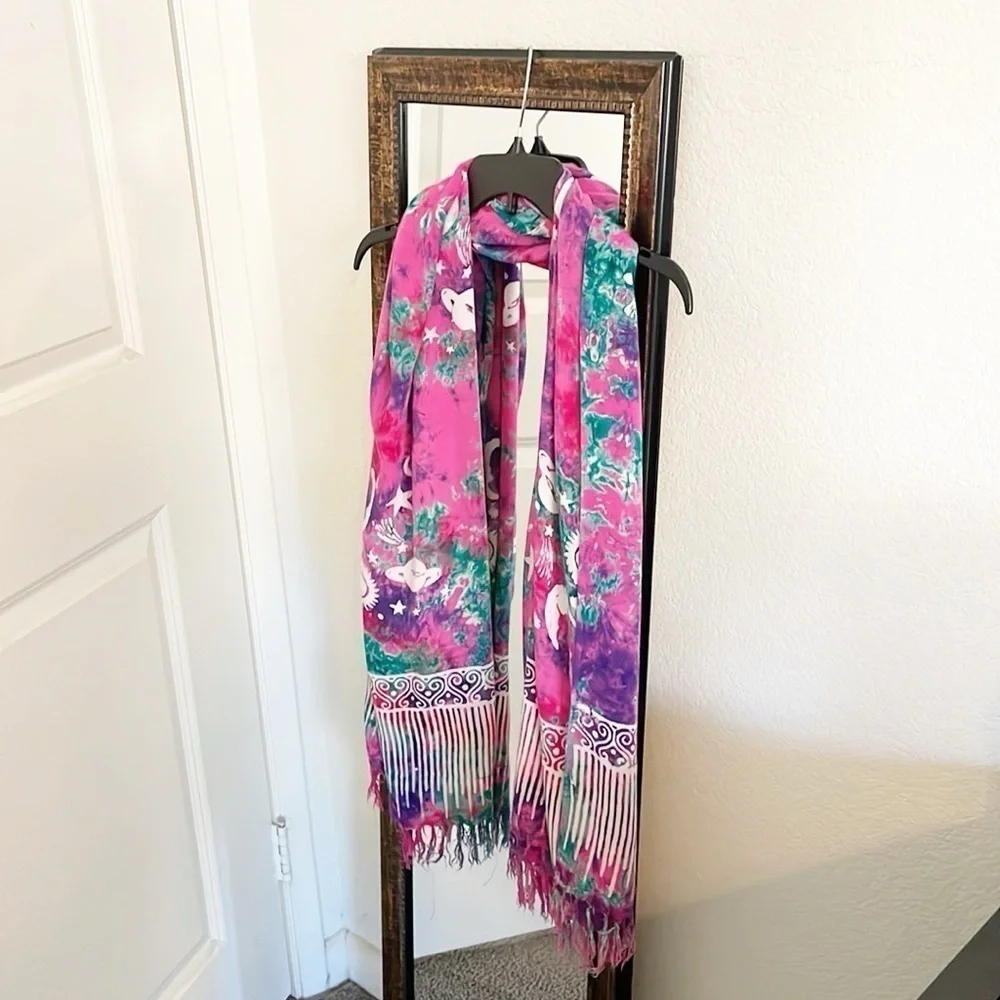 Island X Hawaii tassel scarf